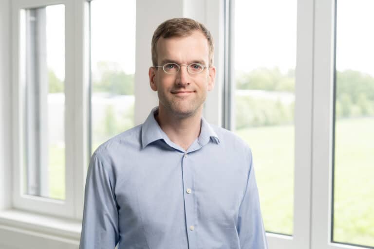 Björn vom Hofe, CFO of AKKU SYS GmbH and Managing Director of Aequisol GmbH.