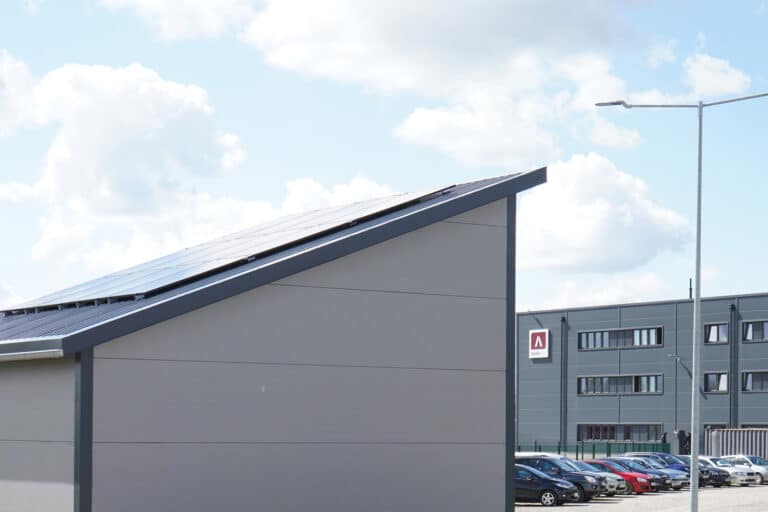 Energy Hub at the AKKU SYS test site in Süderholz.