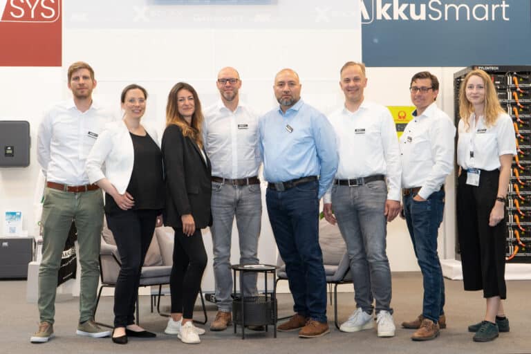 AKKU SYS and AkkuSmart at the EES / Intersolar 2023 trade fair.