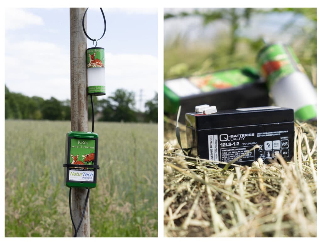 Q-Batteries 12LS-1.2 im Wildtierwarner