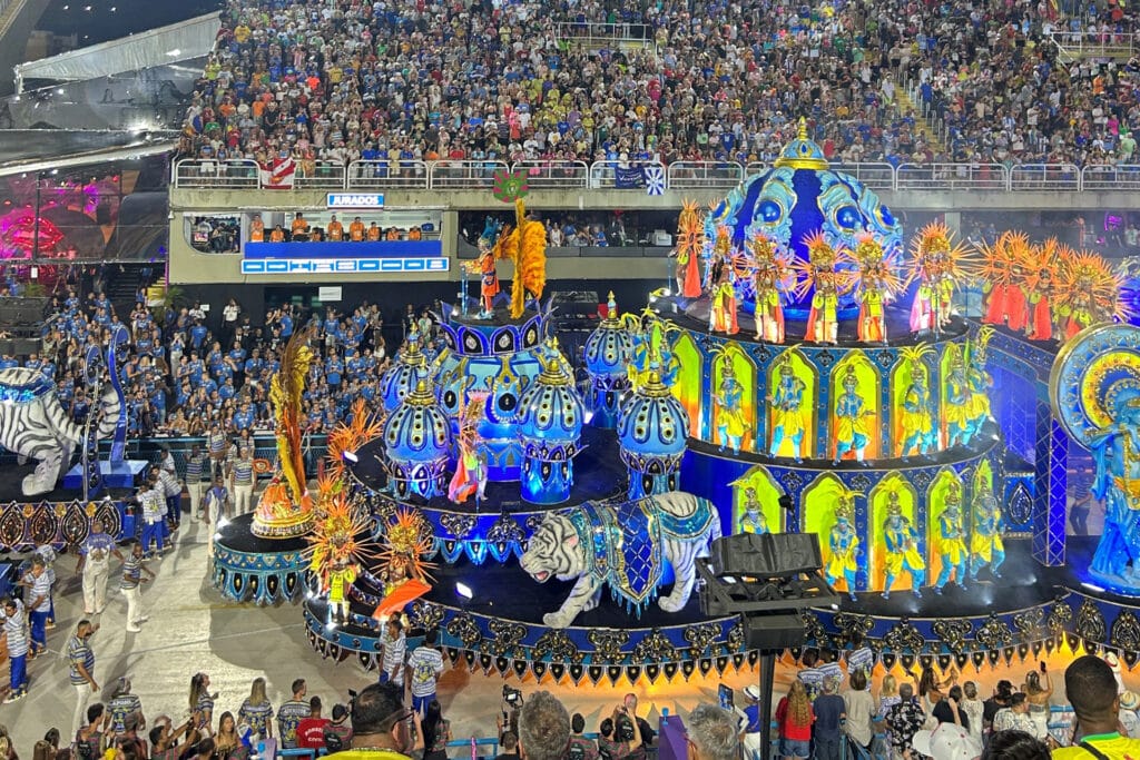 The carnival in Rio de Janeiro.