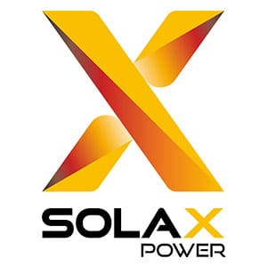 Brand logo from PV manufacturer SolaX.